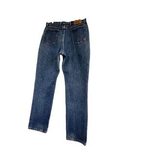Vintage Wranglers rigid 100% cotton jeans MISSES 20 high-waist made in USA denim